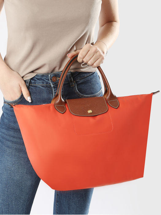 Longchamp Le pliage original Handbag Orange