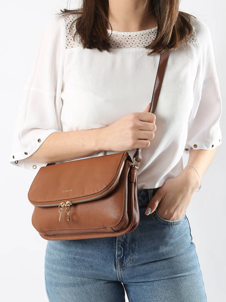 Medium Leather Tradition Crossbody Bag Etrier Brown tradition ETRA059M other view 1