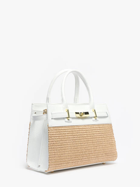 Sac Porté Main Capri Milano Blanc capri CP23114 vue secondaire 2