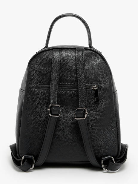 Backpack Milano Black caviar CA23113 other view 4