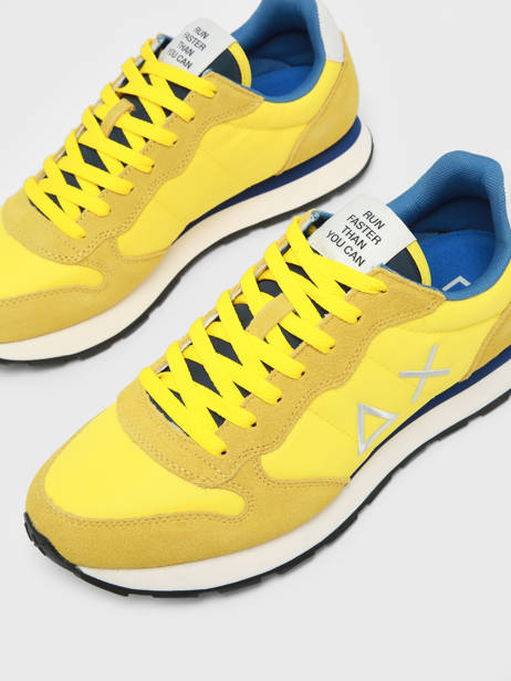 Sneakers Sun68 Jaune men Z34101 vue secondaire 2