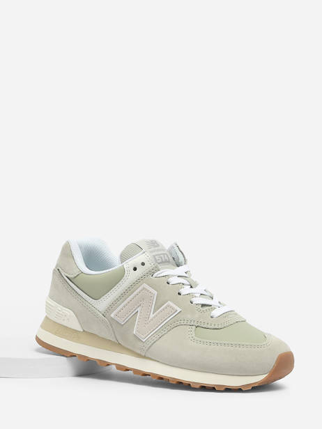 Sneakers 574 New balance Vert women WL574QD2 vue secondaire 1