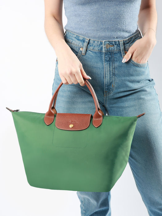 Longchamp Le pliage original Handbag Green