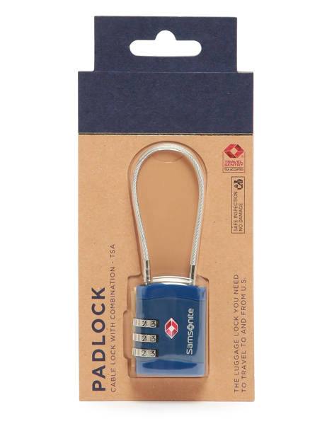 Cadenas Samsonite Bleu global ta C01041