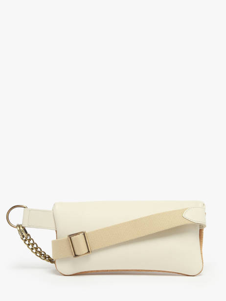 Sac Ceinture Coachella Cuir Daim Façon Tressé Marie martens Beige coachella CVT vue secondaire 4