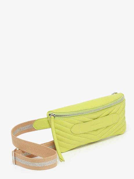 Sac Ceinture Coachella Matelassé Cuir Marie martens Vert coachella VLQ vue secondaire 2