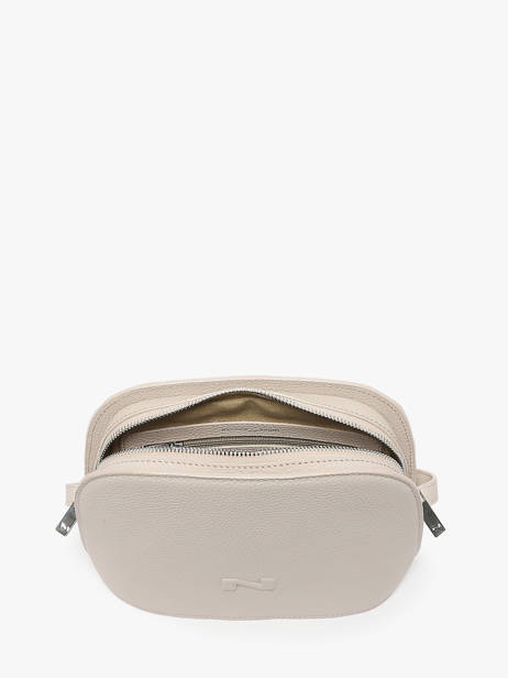 Sac Bandoulière Lilou Cuir Nathan baume Beige egee 2 vue secondaire 3