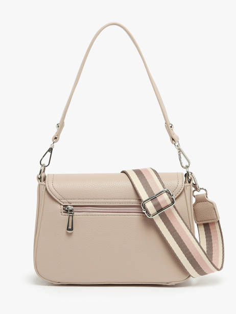 Ccrossbody Shoulder Bag Grained Miniprix Beige grained F6992 other view 4