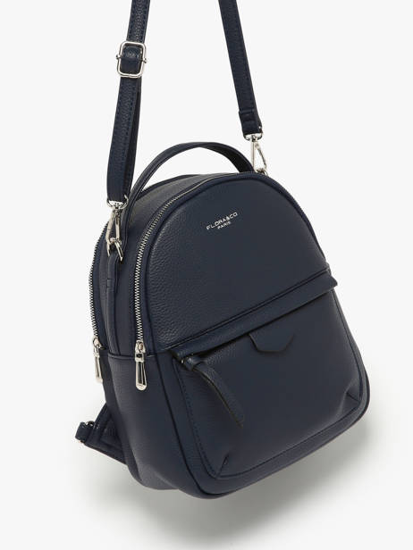 Sac à Dos Miniprix Bleu grained F3606 vue secondaire 2