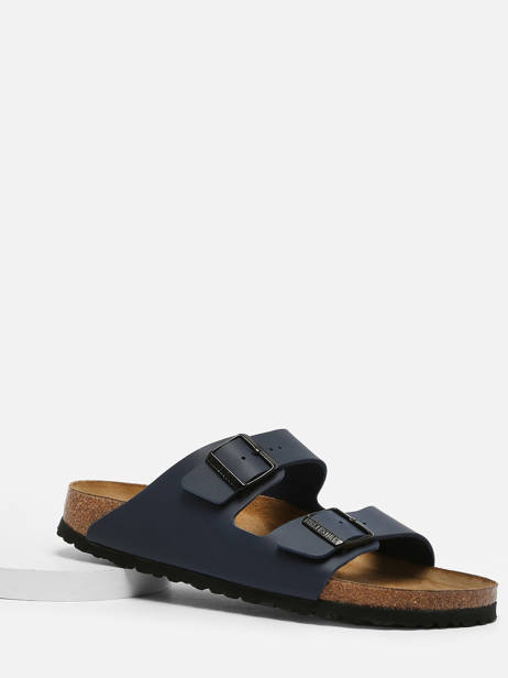 Mules Arizona Birkenstock Bleu men 51753 vue secondaire 2