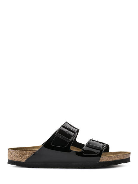 Mules Arizona Birkenstock Noir women 1005292