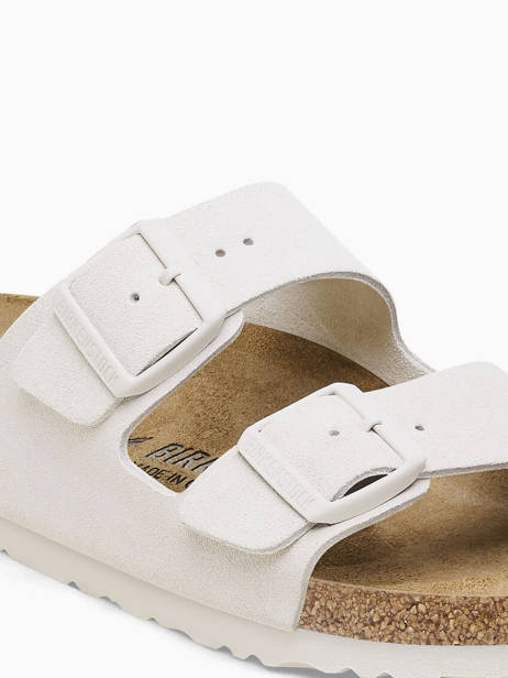 Mules Arizona En Cuir Birkenstock Beige women 10266842 vue secondaire 1