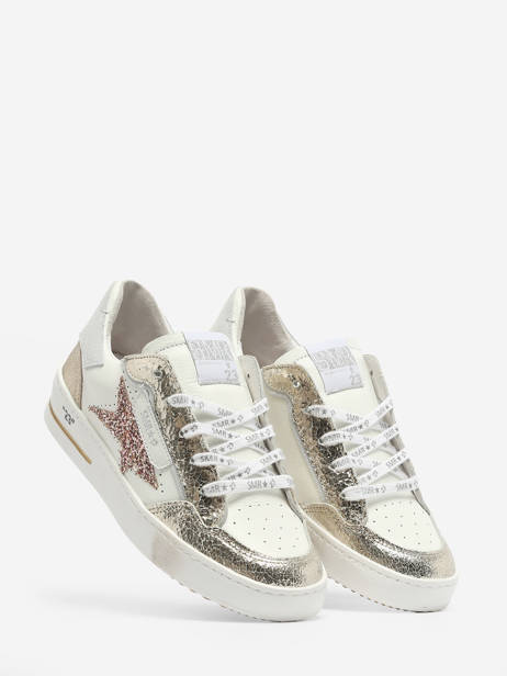 Sneakers Ale En Cuir Semerdjian Or women ALE11813 vue secondaire 3