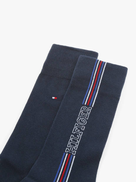 Chaussettes Tommy hilfiger Bleu socks men 71228219 vue secondaire 1