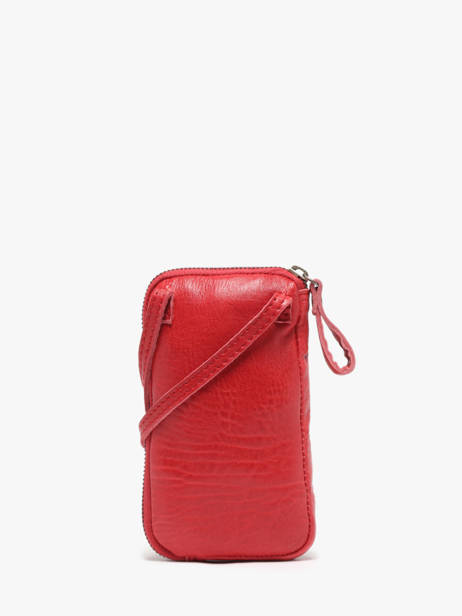 Sac Bandoulière Heritage Biba Rouge heritage POR1W vue secondaire 4