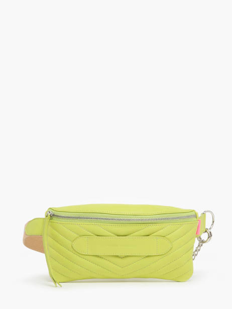 Sac Ceinture Coachella Matelassé Cuir Marie martens Vert coachella VLQ