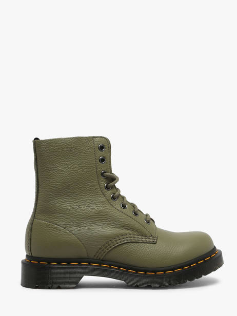 Boots 1460 Pascal En Cuir Dr martens Vert women 31693357