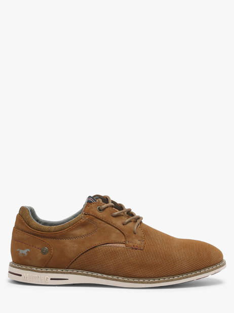 Chaussures De Ville Mustang Marron men 4150310