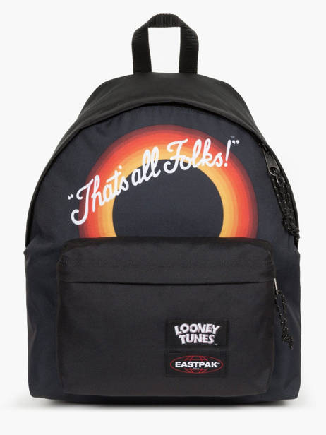 1 Compartment Backpack Eastpak Black eastpak x looney tunes K620LOO