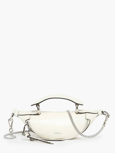 Xs Leather Origami Crossbody Bag Lancel White origami A12526