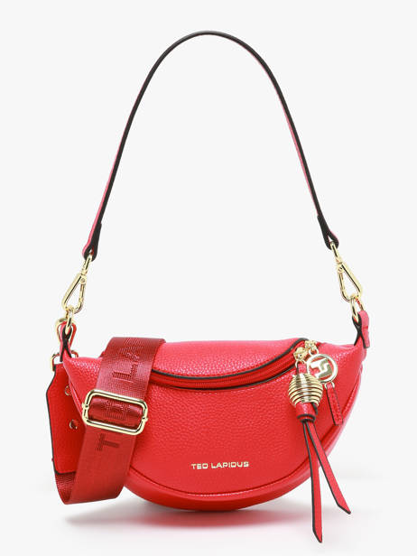 Sac Banane Gretel Ted lapidus Rouge gretel TLAU8933