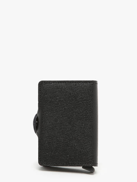 Porte-cartes Twin Wallet Crisp Cuir Secrid Noir crisple TC vue secondaire 3