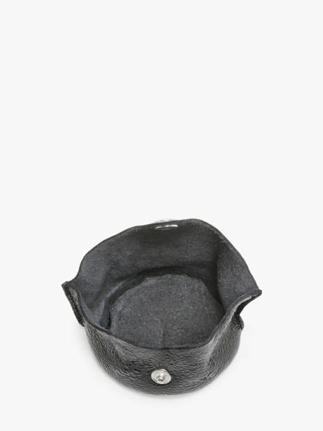 Leather L'escarcelle Éclipse Coin Purse Paul marius Brown eclipse ESCARECL other view 1
