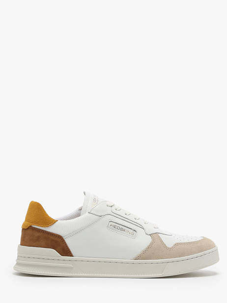 Sneakers En Cuir Redskins Blanc men TOSCAN