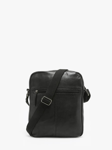 Sac Bandoulière Basilic pepper Noir traveler BTRA3A vue secondaire 4