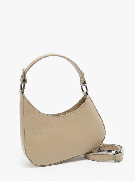 Sac Bandoulière Caviar Cuir Milano Beige caviar CA23118 vue secondaire 2