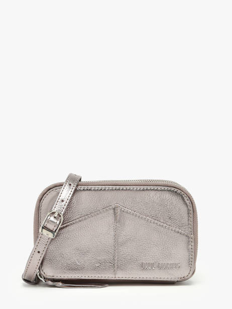 Sac Banane/bandoulière Paula Cuir Paul marius Argent vintage PAULA