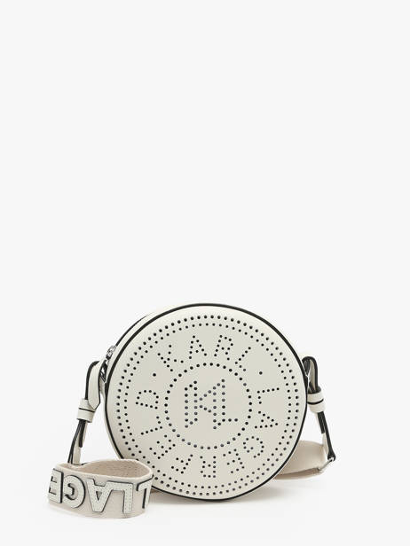 Sac Bandoulière K Circle Cuir Karl lagerfeld Beige k circle 231W3054