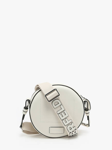 Sac Bandoulière K Circle Cuir Karl lagerfeld Beige k circle 231W3054 vue secondaire 4