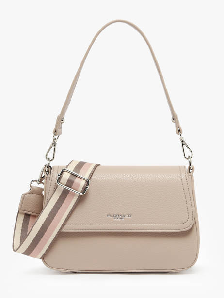 Ccrossbody Shoulder Bag Grained Miniprix Beige grained F6992