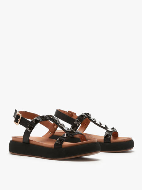 Sandals In Leather Inuovo women A96017 other view 2