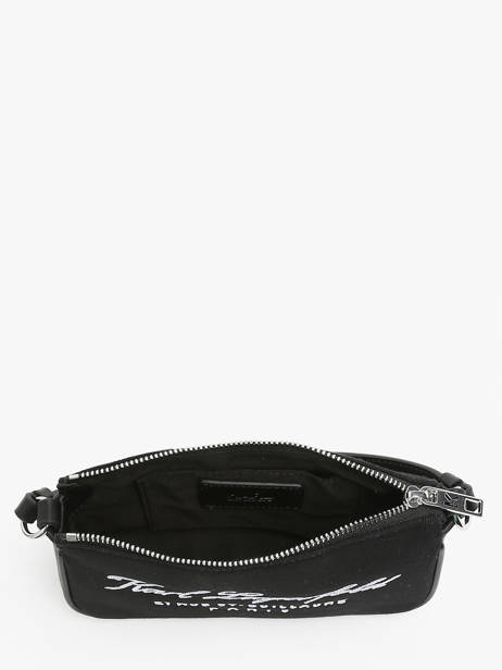 Shoulder Bag Hotel Karl Cotton Karl lagerfeld Black hotel karl 241W3206 other view 3