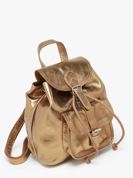 Backpack Le Baroudeur Paul marius Brown vintage BAROUDEU other view 2