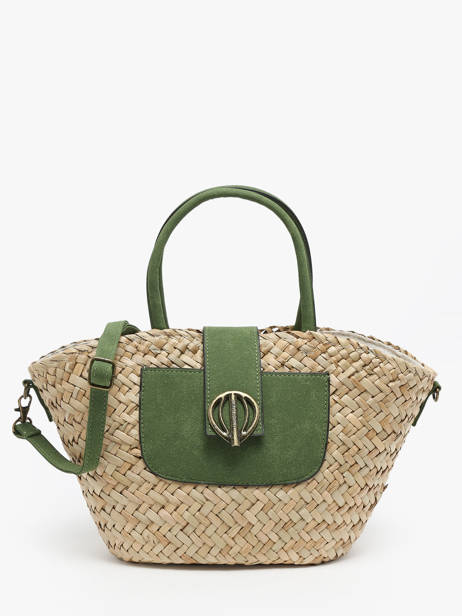 Sac Porté Main Panier Papier Le voyage en panier Vert panier PM765