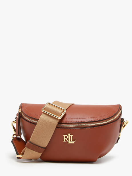 Sac Banane Marcy Cuir Lauren ralph lauren Marron dryden 31934832