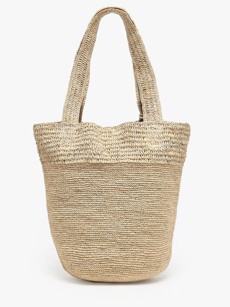 Shopping Bag L'atelier Du Crochet Raphia Le voyage en panier White l'atelier du crochet AM772 other view 4