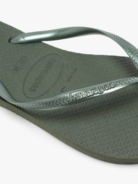 Tongs Slim Havaianas Green women 4000030F other view 1