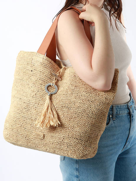 Shoulder Bag L'atelier Du Crochet Le voyage en panier White l'atelier du crochet AM645 other view 1
