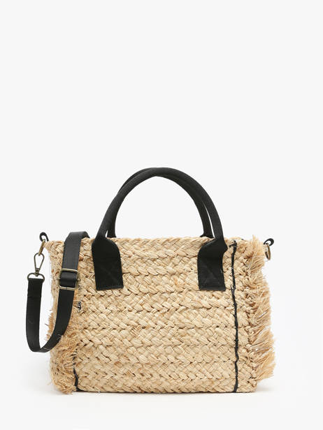 Sac Porté Main Et Bandoulière Saint Maxime Paille Miniprix Beige saint maxime M