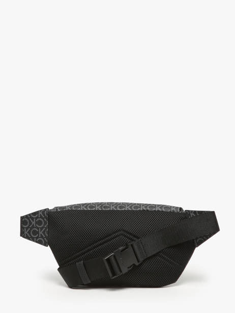 Sac Banane Calvin klein jeans Noir must K511599 vue secondaire 4