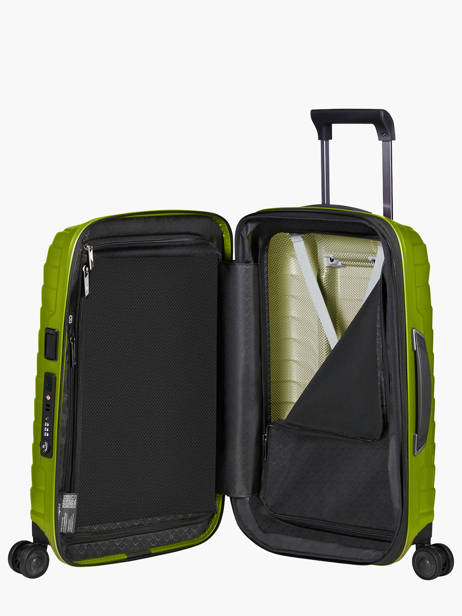 Valise Cabine Samsonite Jaune proxis 140087 vue secondaire 3