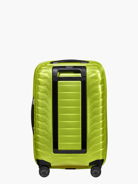 Valise Cabine Samsonite Jaune proxis 140087 vue secondaire 4