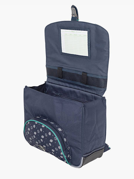 Cartable 1 Compartiment Tann's Bleu les fantaisies g 35257 vue secondaire 2