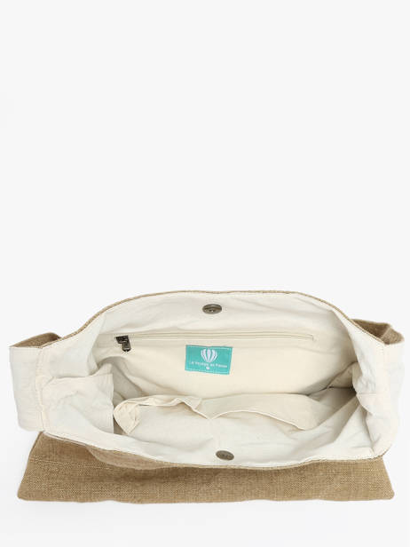 Shopping Bag Naturel Le voyage en panier Beige naturel PM806 other view 3