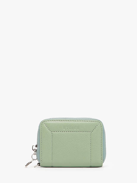 Coin Purse Altesse Leather Etrier Green altesse EALT090S