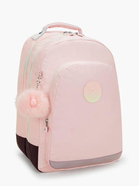 2-compartment Backpack Kipling Pink back to school KI5213 other view 2